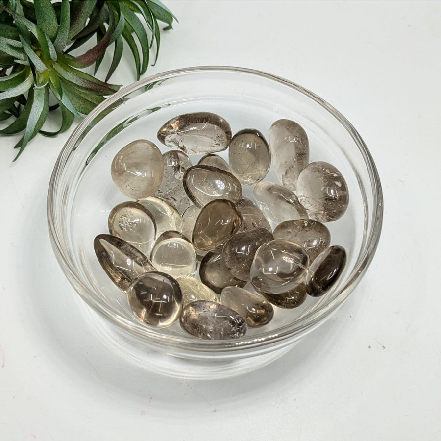 Smoky Quartz Light Tumbled #T207 - $4.95