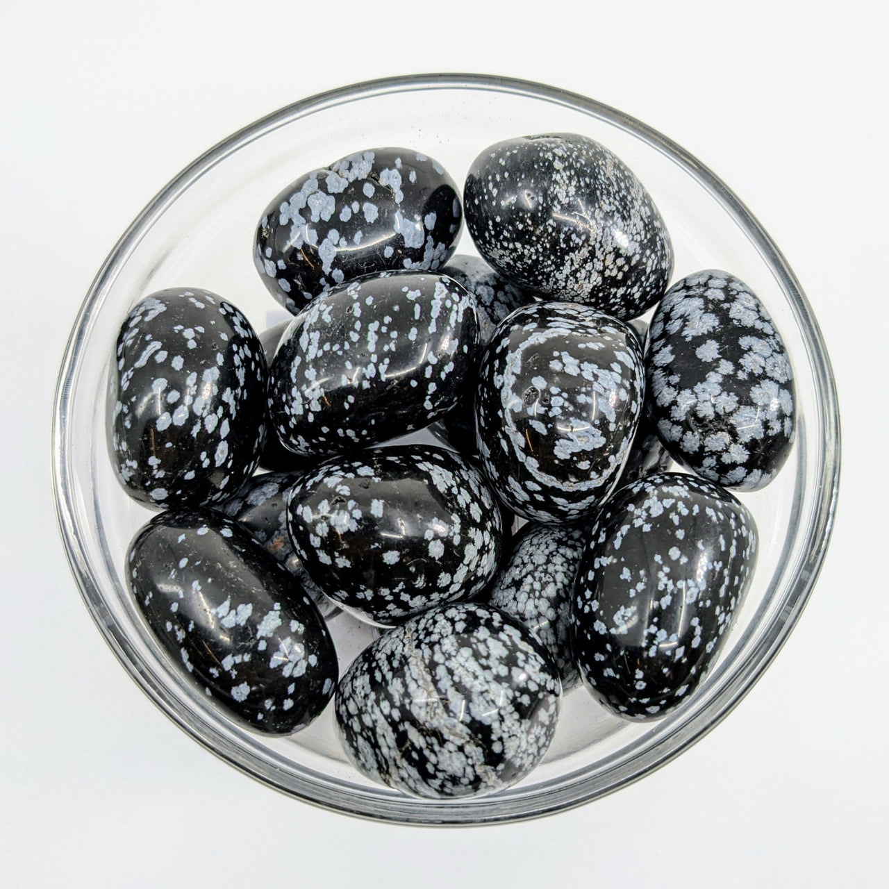 Snowflake Obsidian Tumbled #T121 - $4.95