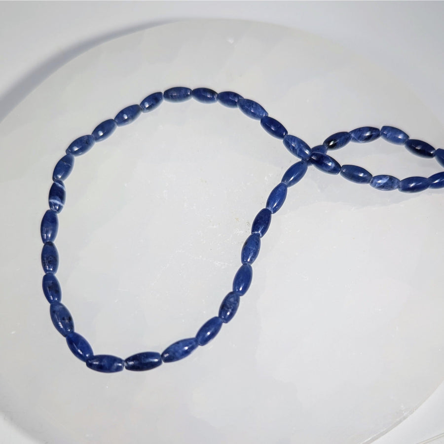 Sodalite 4mm Oval Beads Strand #LV9441 $14