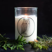 Thumbnail for Soy Candle with Cotton Wick - the White Lodge & Hermitage