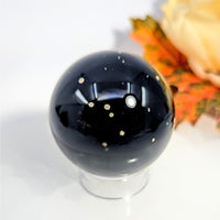 Stardust Obsidian 2’’ Sphere #BC0008 - $120