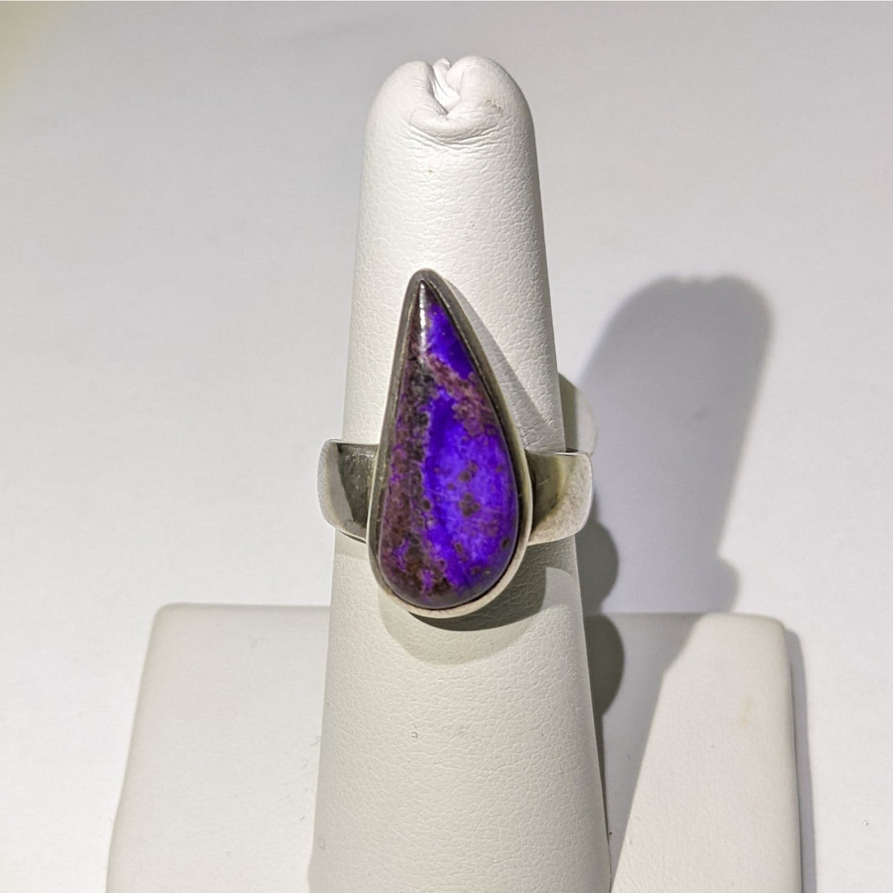 Elegant Sugilite Ring with Purple Stone - Product #J803