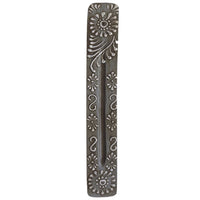 Swirls Incense Stick Ash Catcher, Wooden - Grey (11 in.) #BC0549