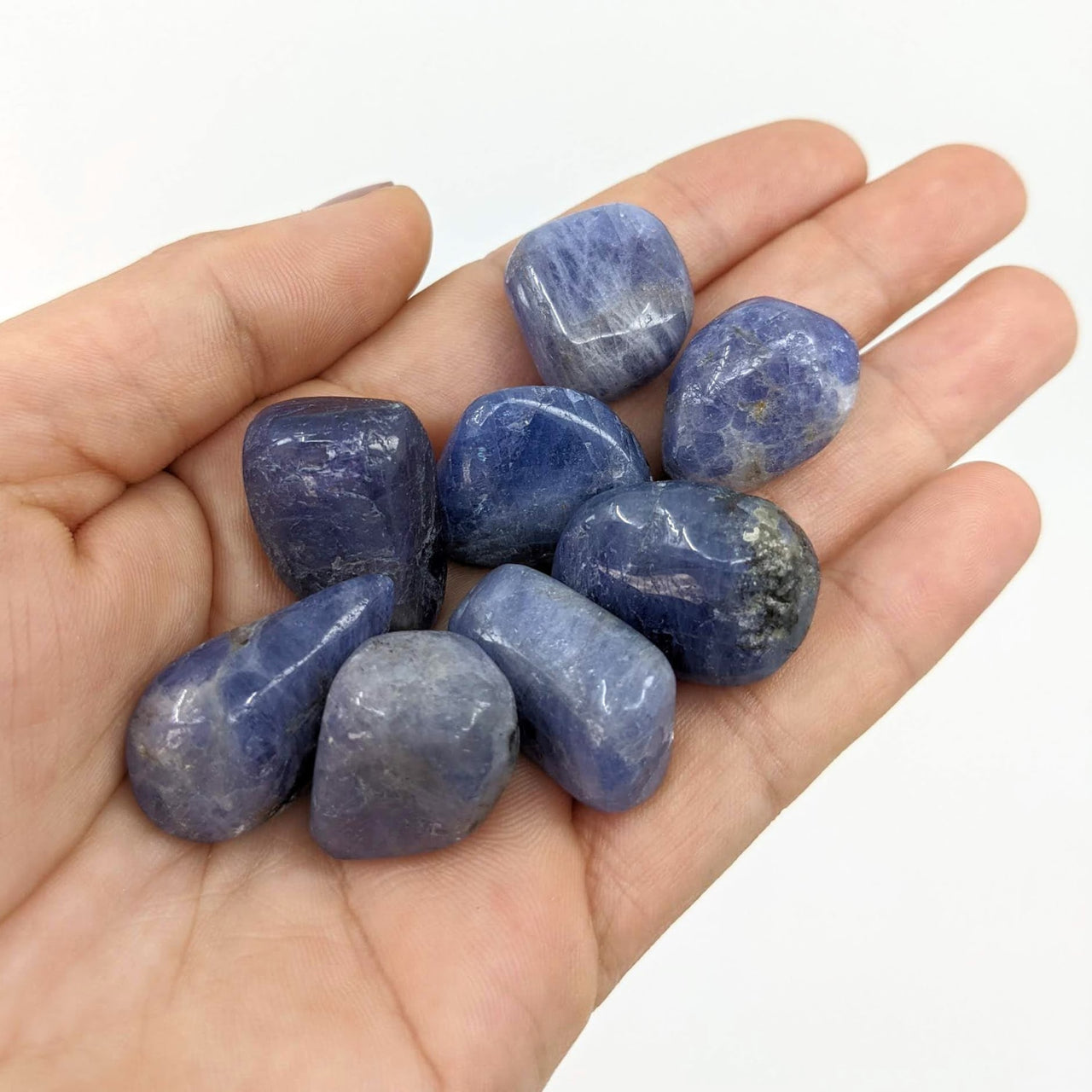 1 Tanzanite Tumble Stone #SK7560 - $19