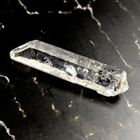 Tibetan Quartz 2.6’’ faceted point crystal with natural inclusions #BC1230