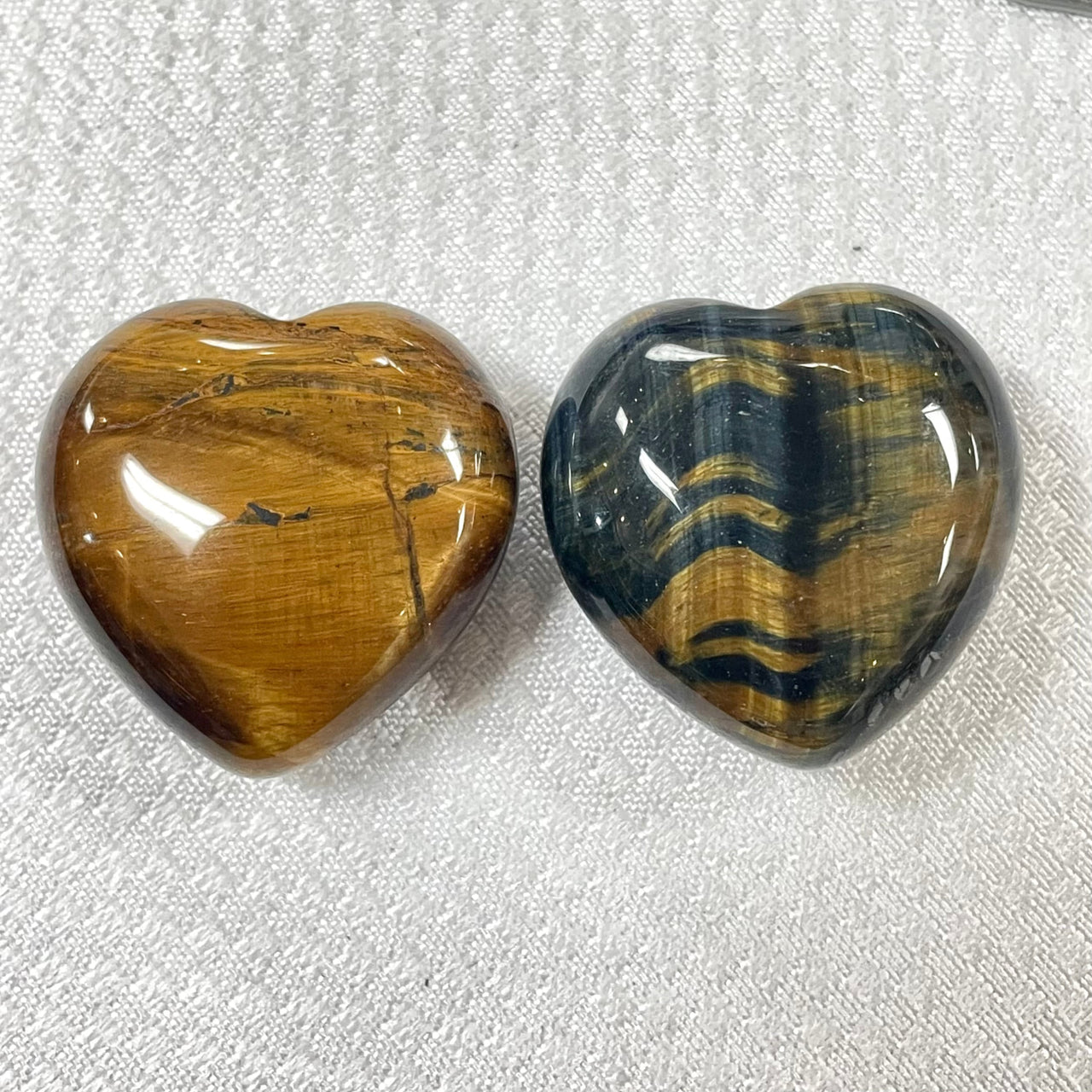 Tiger’s Eye Puffy Heart 1.2” #H053 - $8.95