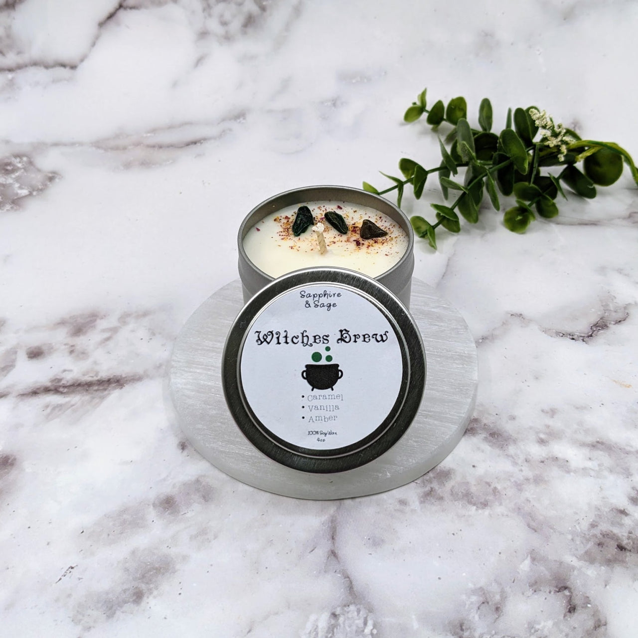 Tin Candle #Q218 Witches Brew $28