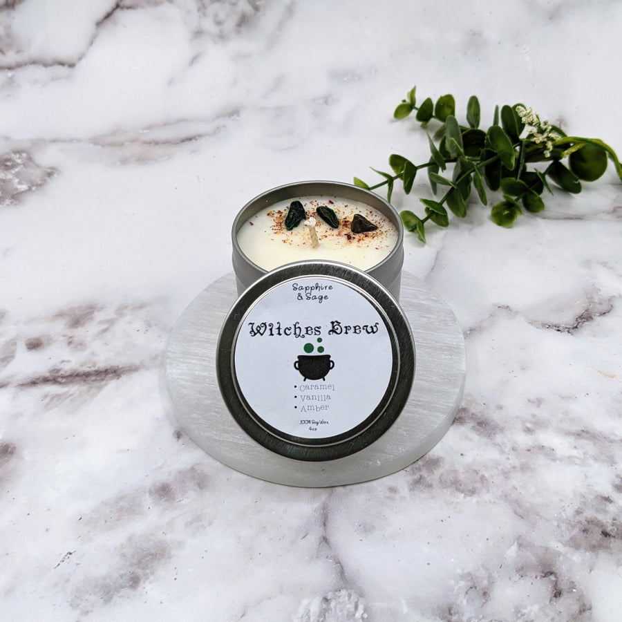 Tin Candle #Q218 Witches Brew $28
