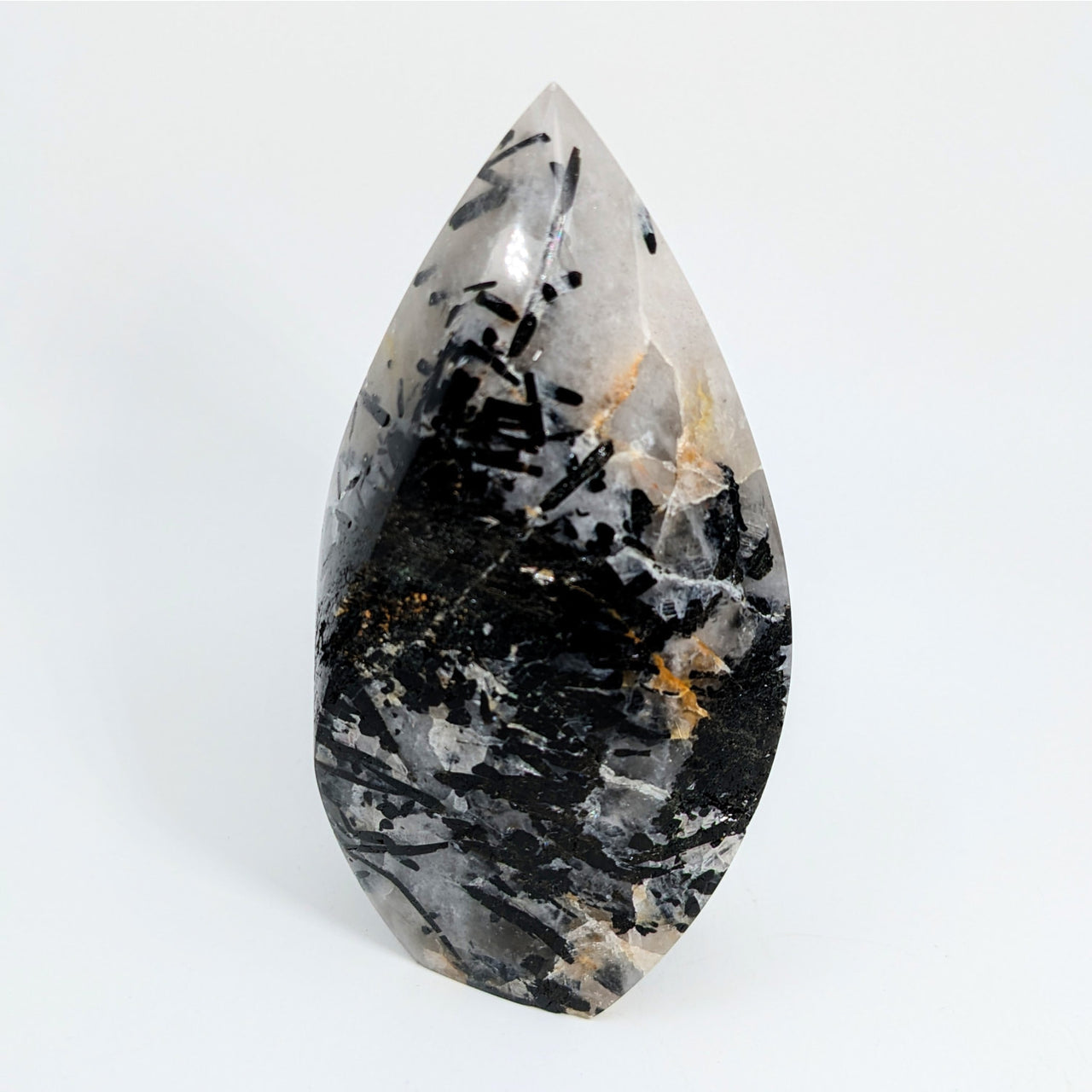 Tourmalinated Quartz 4.2’’ Flame #LV4957 - $99