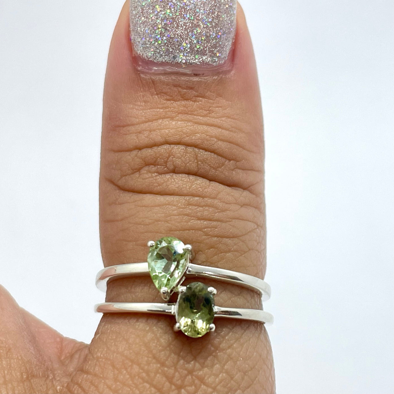 Tourmaline Dainty Prong S.S. Ring #J679