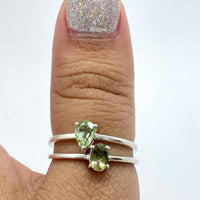 Tourmaline Dainty Prong S.S. Ring #J679