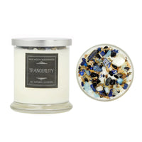 Tranquility: Ritual Candles Soy Candle Crystal Candles: