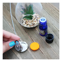 Tree of Life Aromatherapy Essential Oil Necklace Jewelry