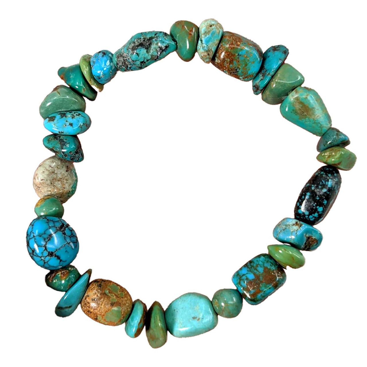 Turquoise Multi Stone Bracelet #SK9085 - $22.40