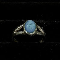 Thumbnail for Turquoise Ring Sleep: Beauty Size 10, 4g, with Blue Stone, SKU #SK3026