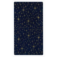 Thumbnail for Blue background with gold stars on Universal Waite Tarot Deck, product code #Q372