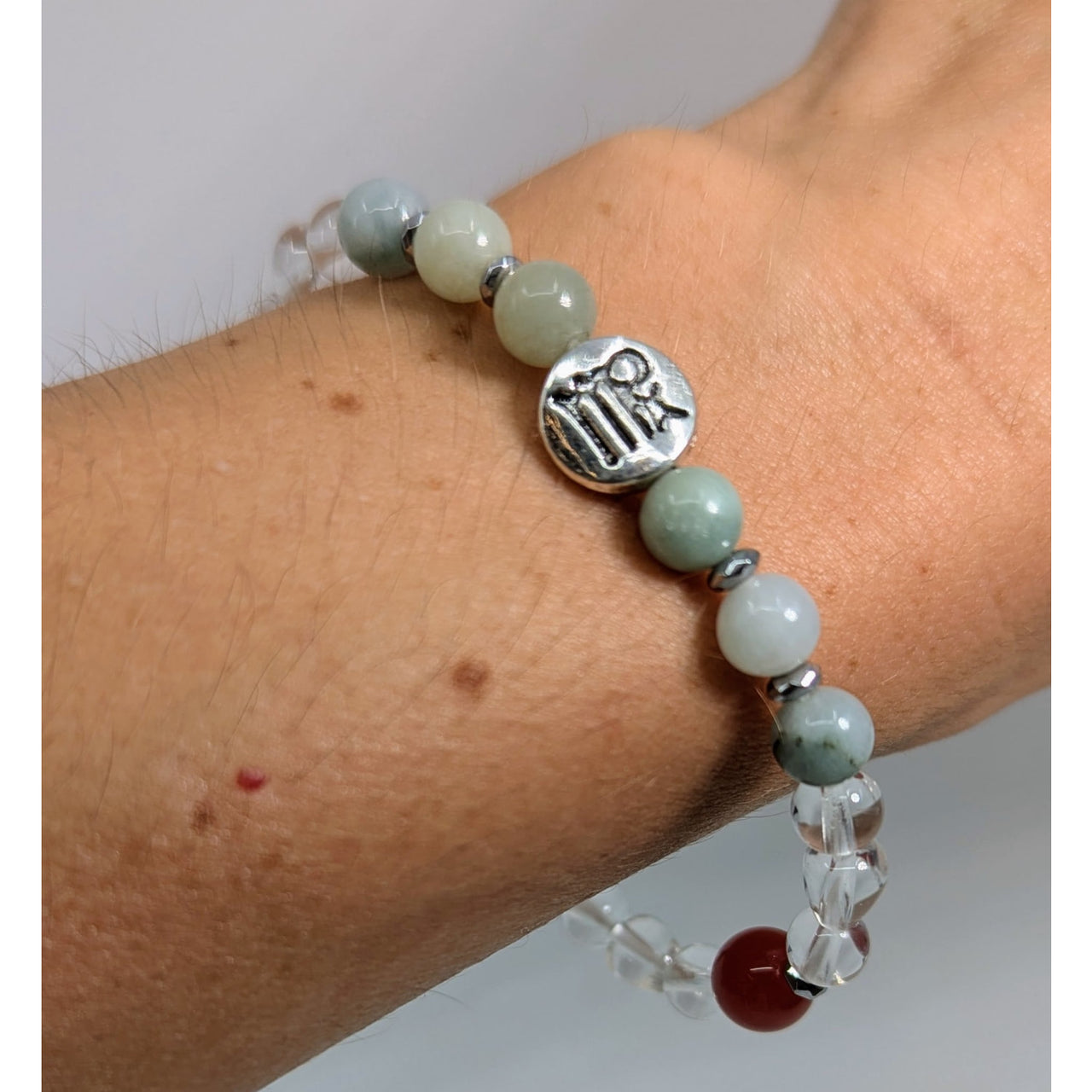 Virgo Zodiac Handmade Beaded Bracelet 7’’ Astrology Sign