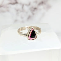 Thumbnail for Pink tourmaline stone ring on a white box from the Watermelon Tourmaline collection