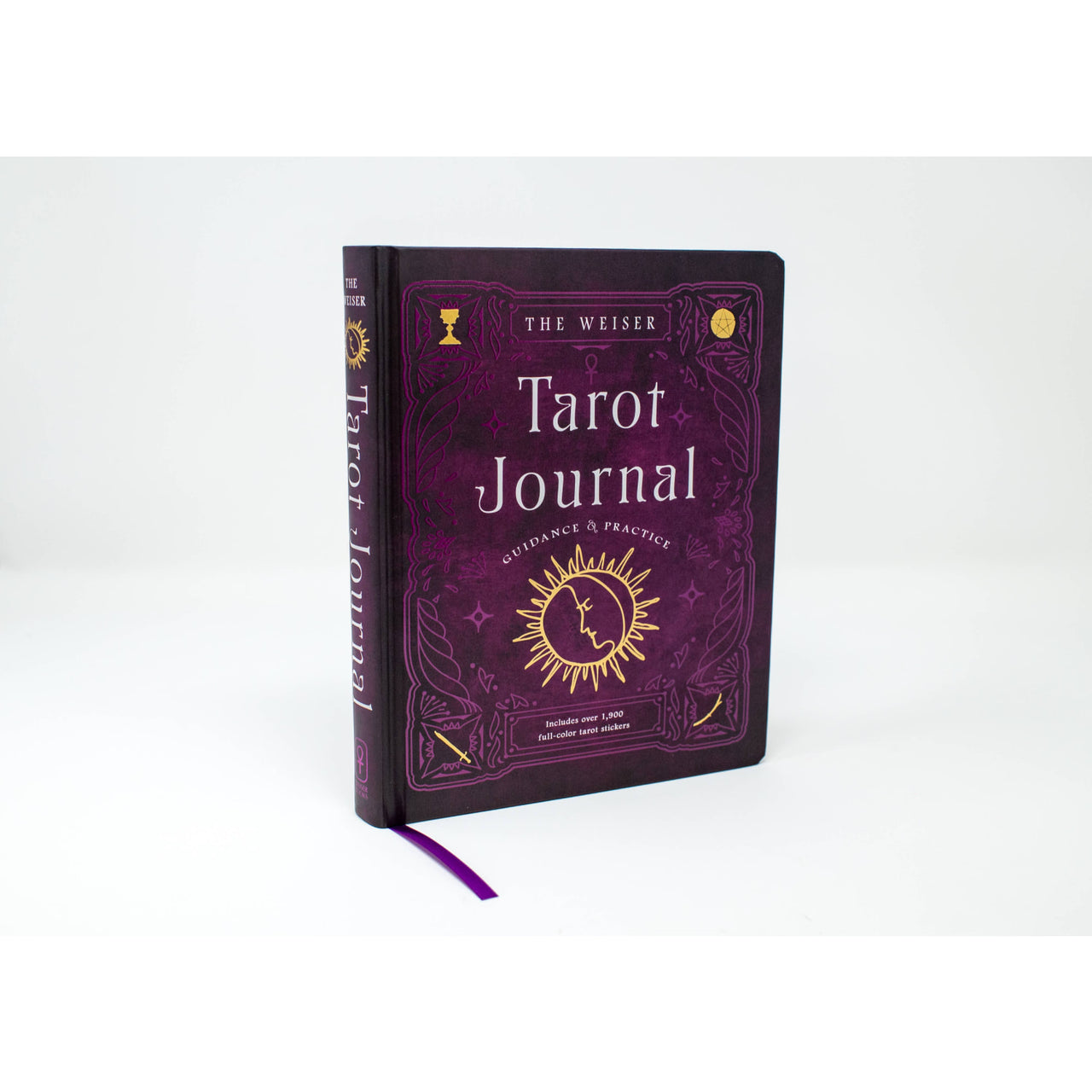 The Weiser Tarot Journal: Includes 1,920 Tarot Stickers