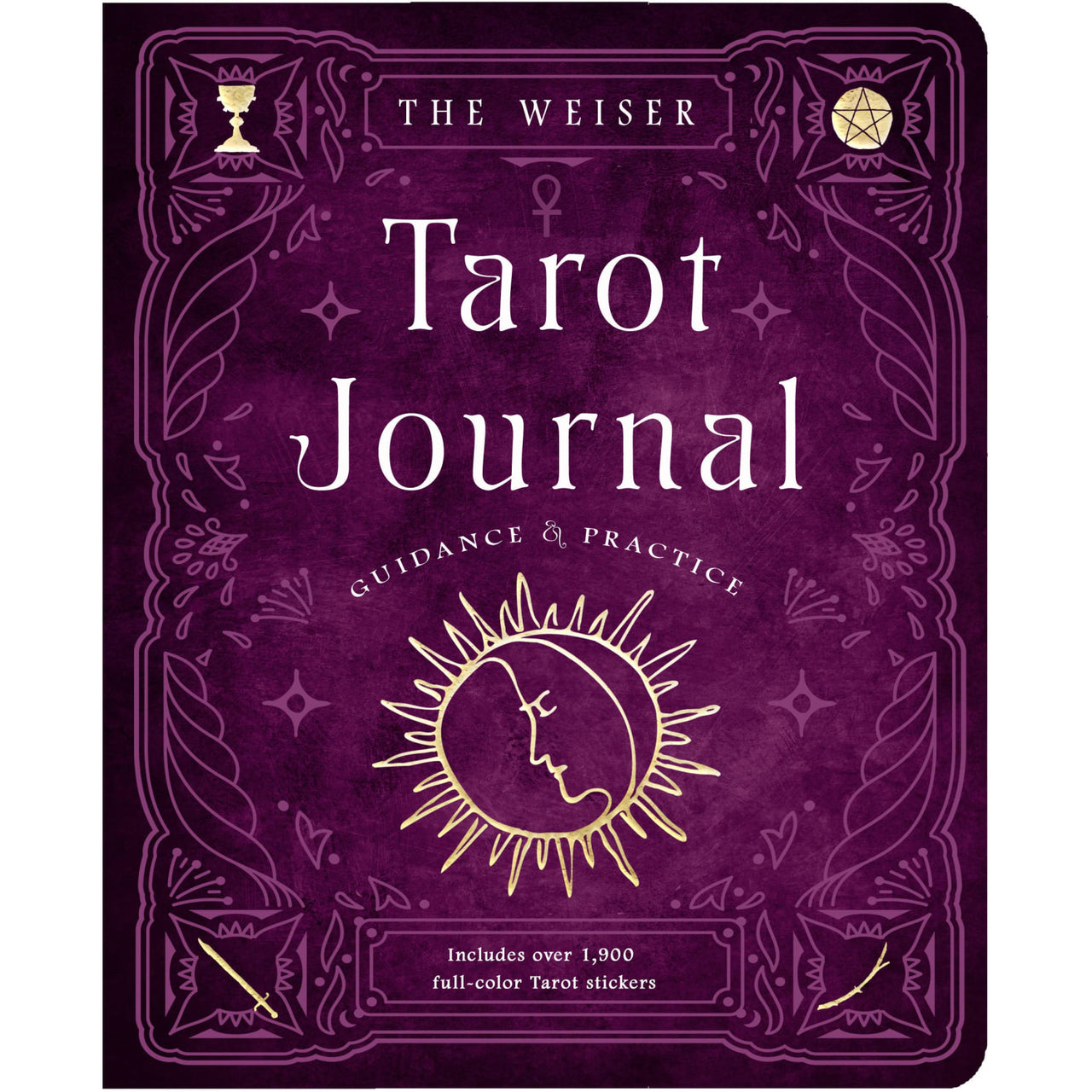 The Weiser Tarot Journal: Includes 1,920 Tarot Stickers