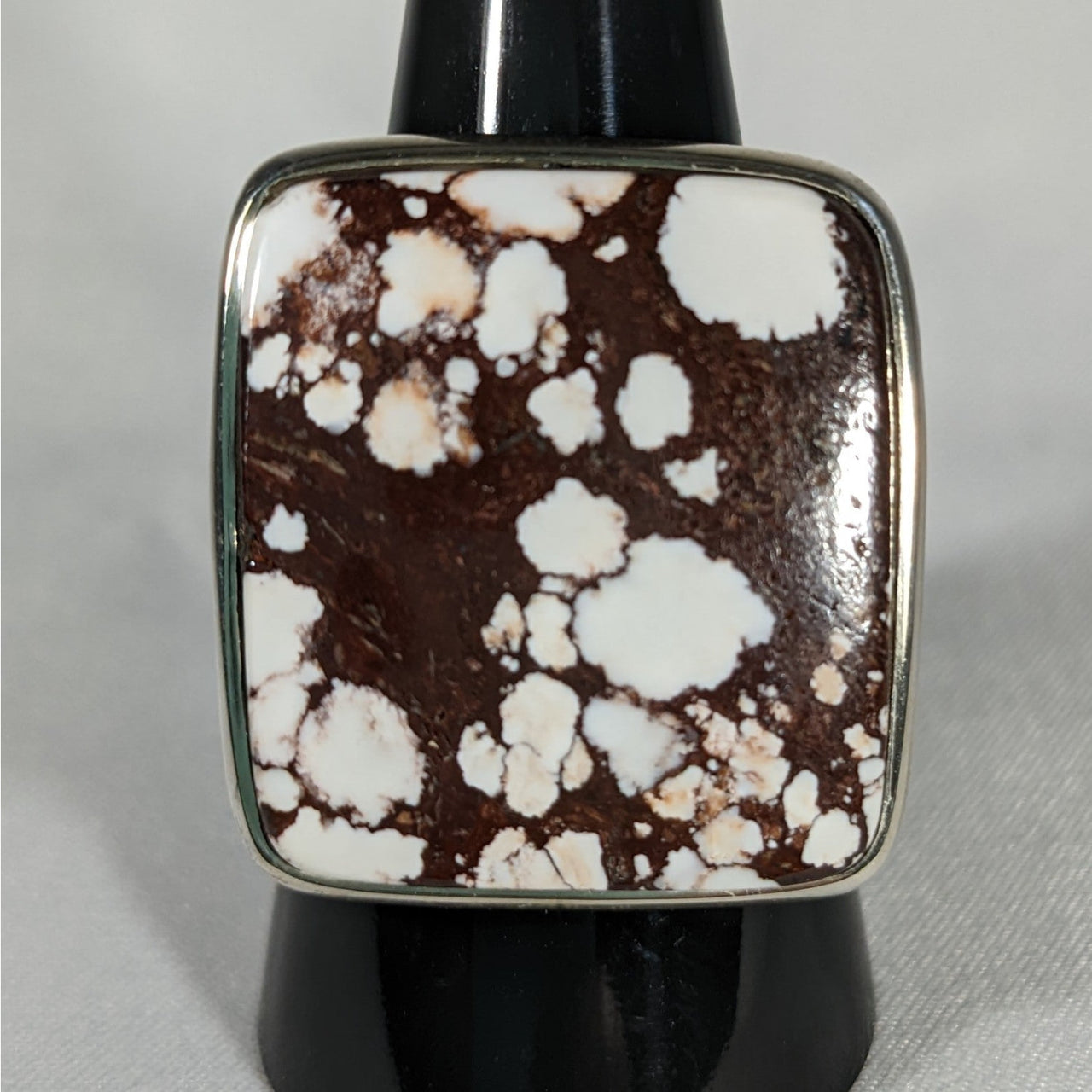 Wild Horse Magnesite Ring S.S. Ring #J883