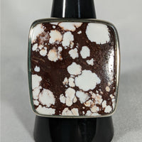 Wild Horse Magnesite Ring S.S. Ring #J883