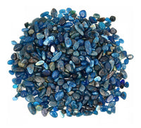Thumbnail for 10 gm Mini APATITE Dark Blue (5-8 mm) Tumbled Stone Crystal Jewelry Arts & Crafts #BA01