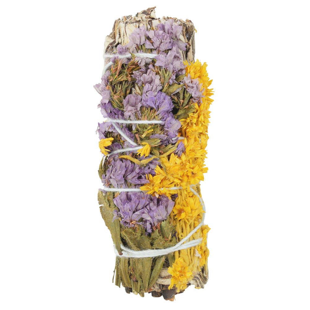 Yerba Santa Smudge Stick With Mullein #BC0509