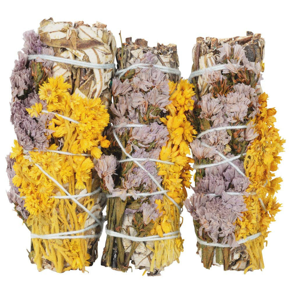 Yerba Santa Smudge Stick With Mullein #BC0509