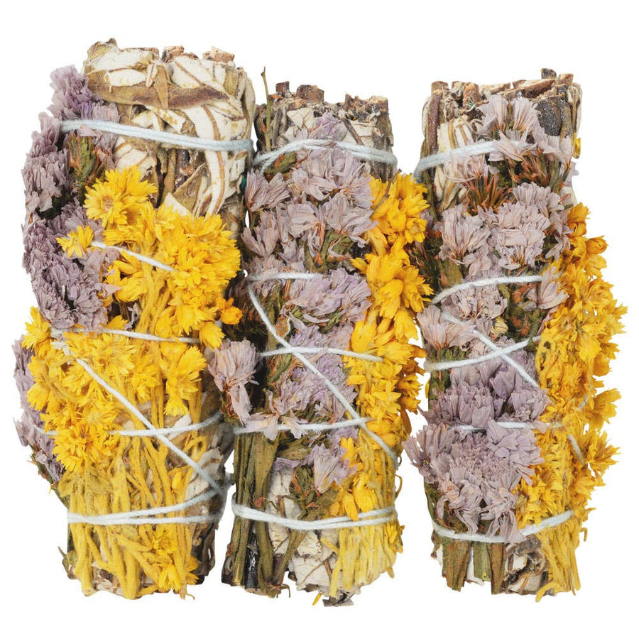 Yerba Santa Smudge Stick With Mullein #BC0509