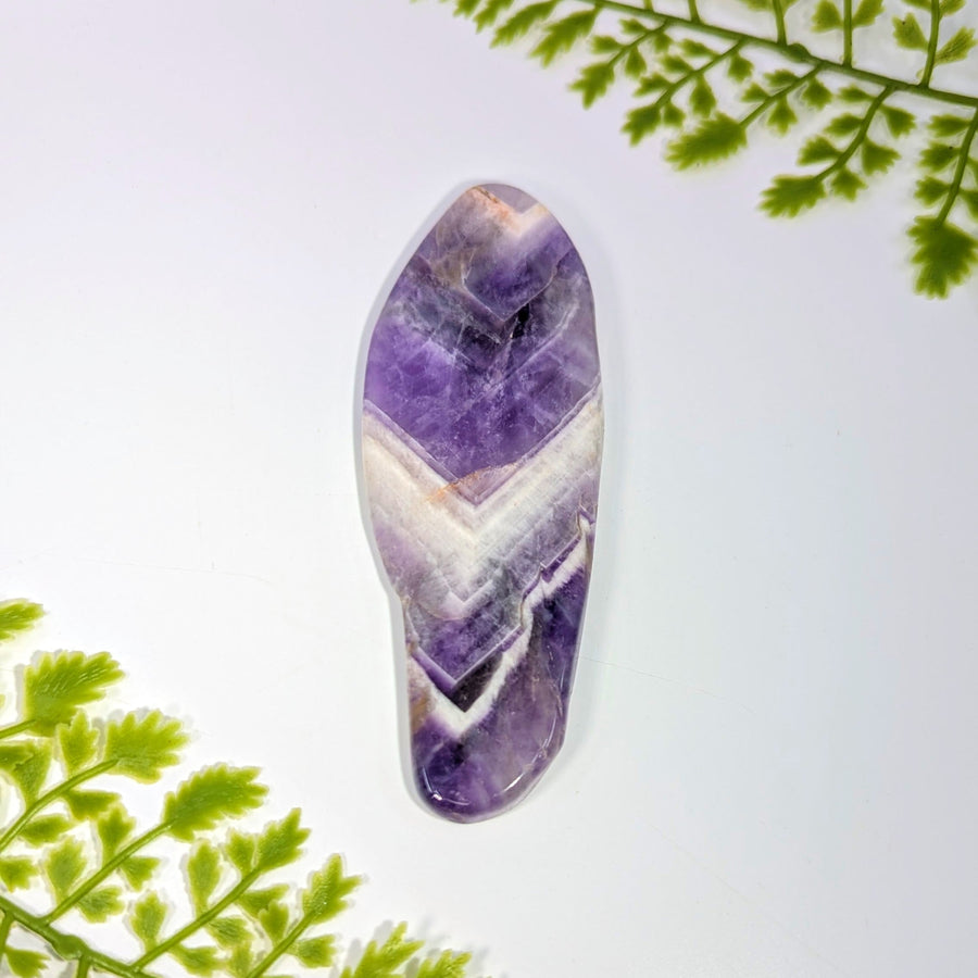 Zametrine Amethyst 4.5’’ polished geode pendant slice #BC1111