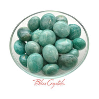 Thumbnail for 1 AMAZONITE Pebble Stone Medium Size Healing Crystal and 