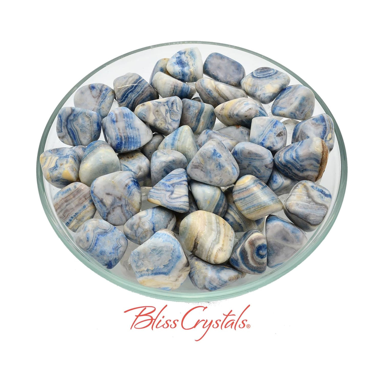 1 Blue SCHEELITE Tumbled Stone Healing Crystal and Stone for