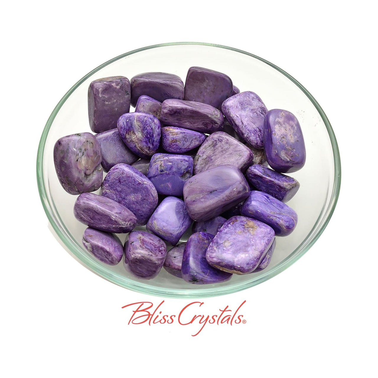 1 CHAROITE Tumbled Stone Rare Healing Crystal and Stone from