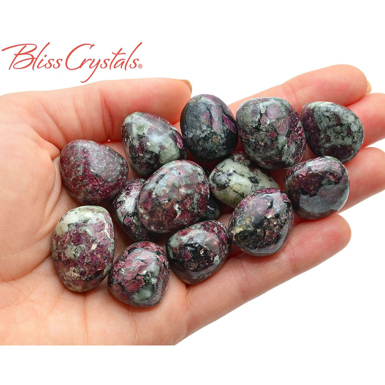 1 EUDIALYTE Tumbled Stone from Russia for Virgo #ET05