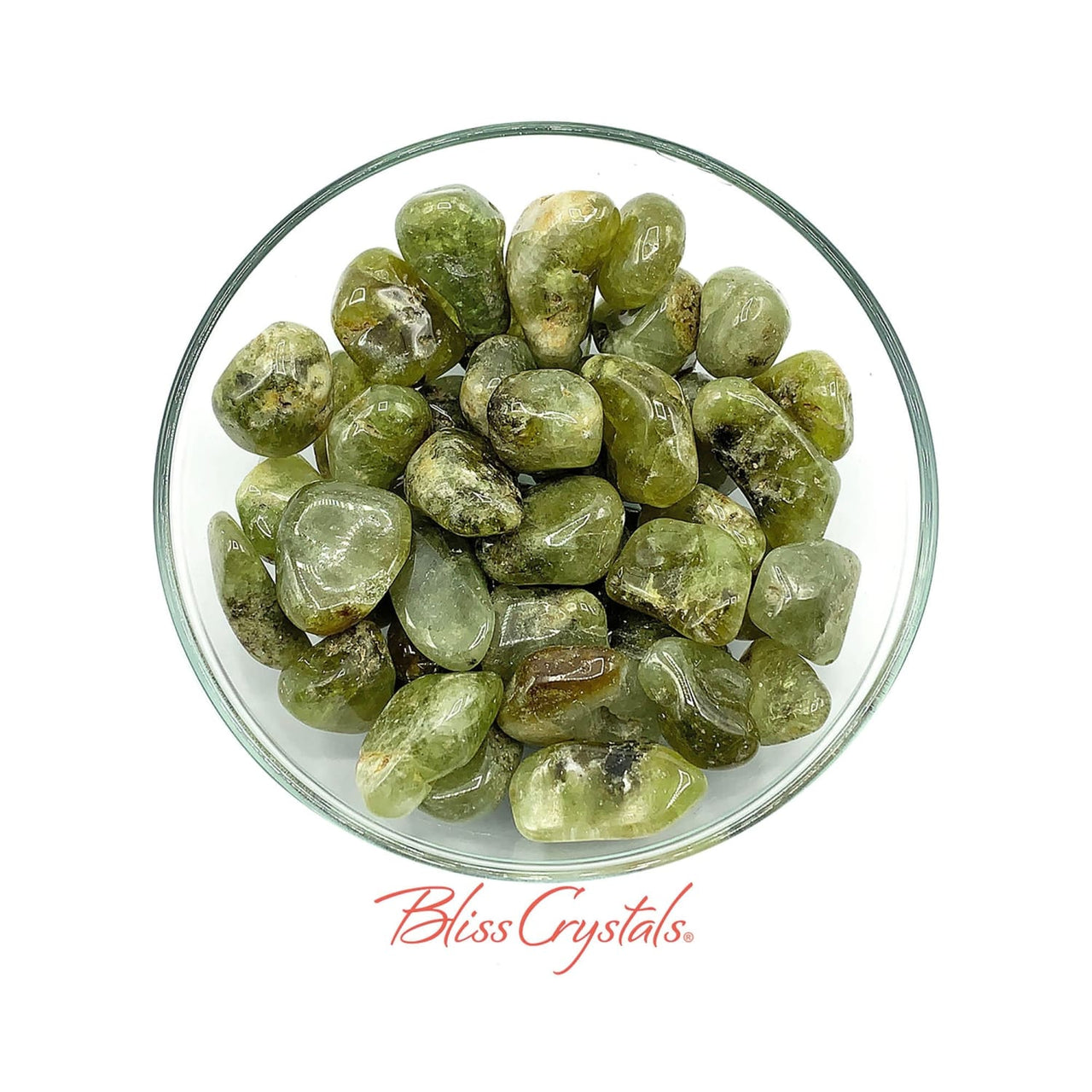1 Green Garnet Tumbled Stone Healing Crystal and Stone for 