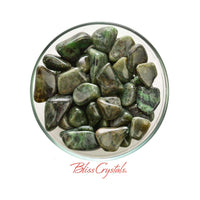 Thumbnail for 1 GROSSULARITE Tumbled Stone aka Green Garnet Healing 