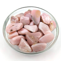 Thumbnail for 1 Light Pink Opal Large Tumbled Stone Grade A #SK7406 - $5