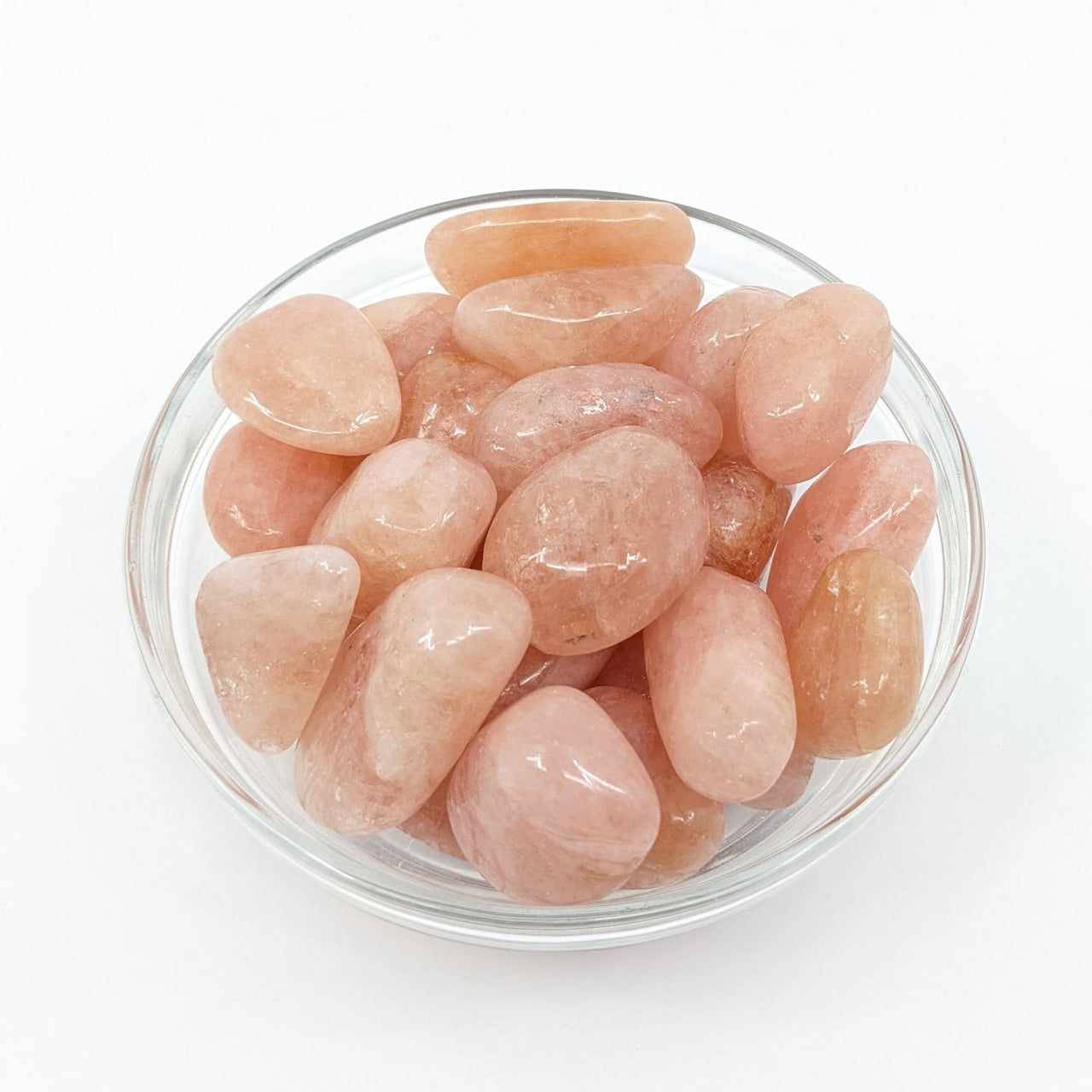 1 Peach Morganite AAA Tumble Stone (19g) #SK8570 - $19