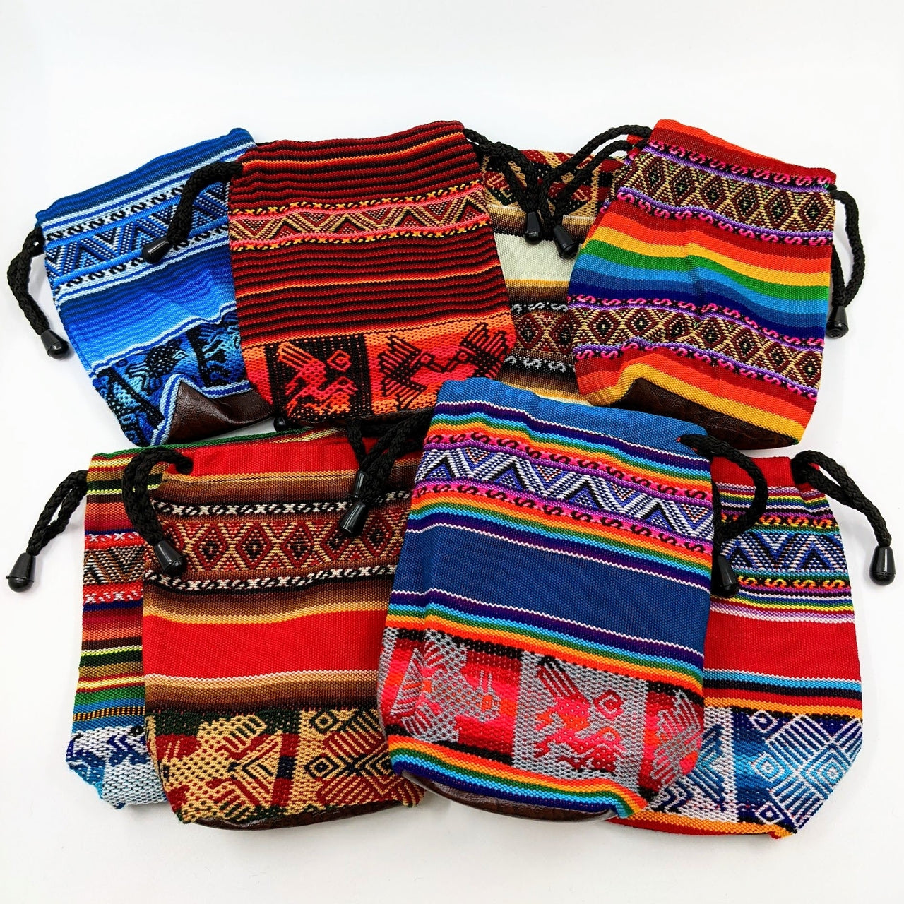 1 Peruvian Bag Multi Color 5x6 (27g) #SK7900 - $20