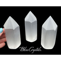 Thumbnail for 1 SELENITE Generator Natural Stone Healing Crystal and Stone
