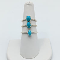 Thumbnail for 1 Turquoise Ring You Pick Size 30% OFF SALE #SK2913 - $24