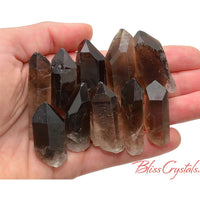 Thumbnail for 1 XL Rough SMOKY QUARTZ Point Healing Crystal Smokey Stone 