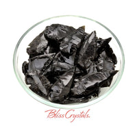 Thumbnail for 2 Black Obsidian Natural Arrowheads for Grounding #BA14
