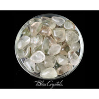 Thumbnail for 2 CHLORITE Quartz Tumbled Stone Green Healing Crystal #CL02