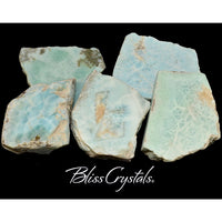 Thumbnail for 2.2 inch LARIMAR Slab Semi-Rough Healing Crystal and Stone 