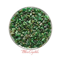 Thumbnail for 28 gm Dark GREEN AVENTURINE Mini Tumbled Stone Semi Rough 
