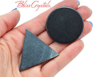 Thumbnail for Set of Shungite Harmonizing Pocket Stones Tulikiwi Soapstone Bioenergetic Balancing Healing Crystal and Stone #SH32