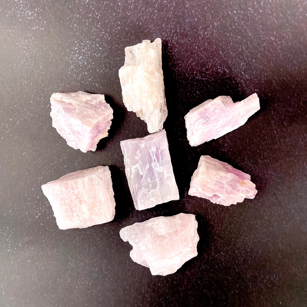1 PINK KUNZITE Rough Natural Crystal Stone Gemstone #PK02