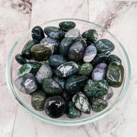 Thumbnail for Moss Agate Tumble Stone (1.1